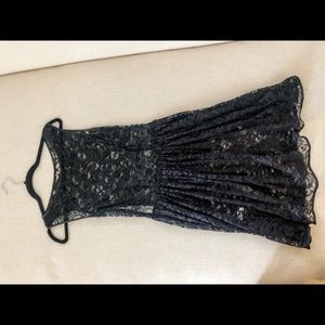 American Apparel Lace Midi Dress